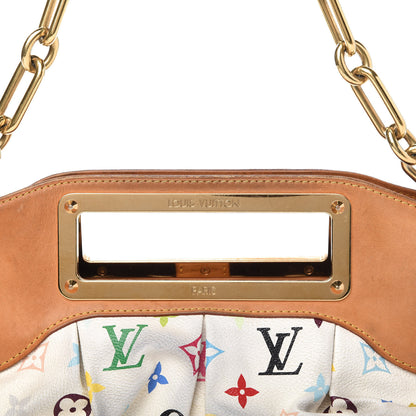 Louis Vuitton Monogram Multicolor Judy PM White 9 of 9