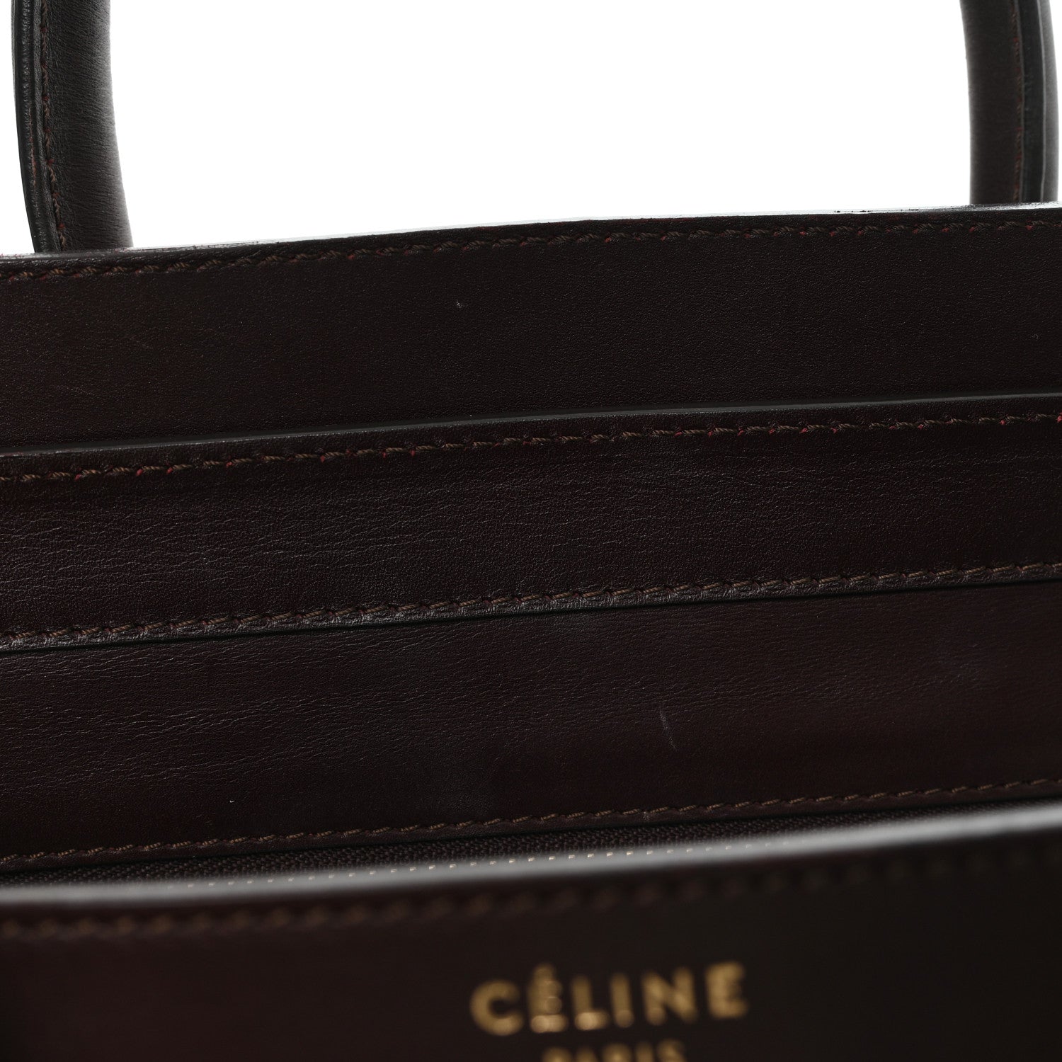 Celine Snakeskin Suede Mini Luggage Brown Multicolor 10 of 10