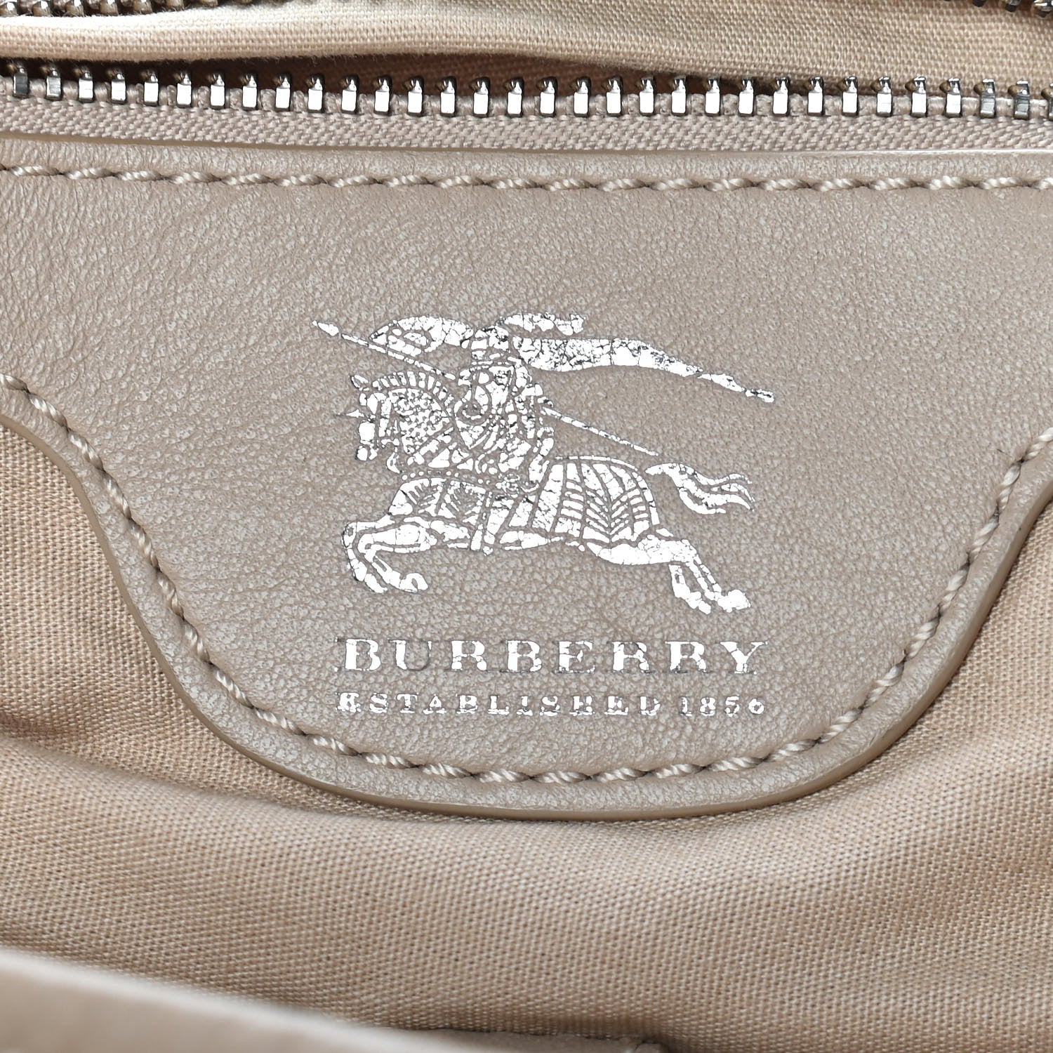 Burberry Nova Check Tote Diaper Bag Beige 5 of 7