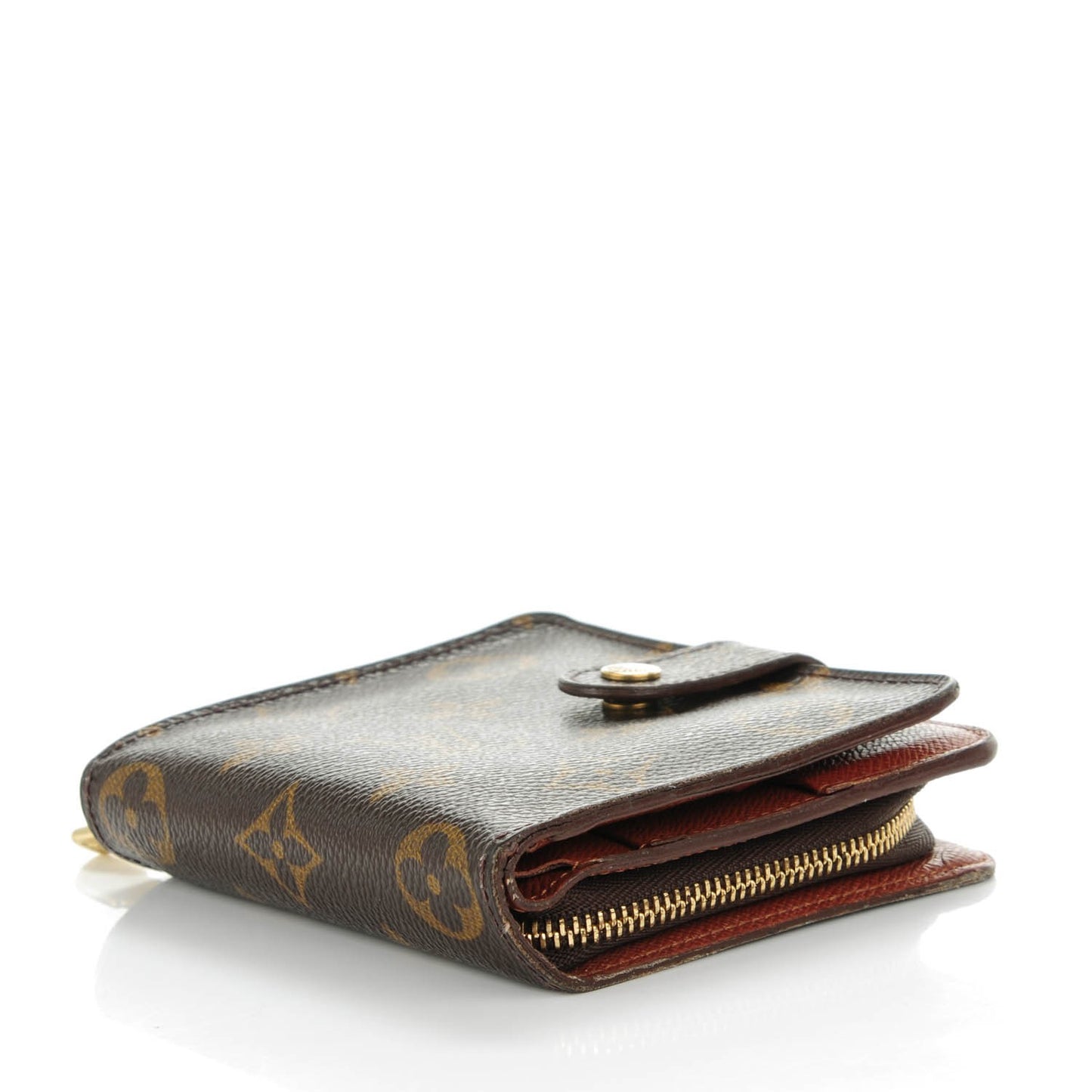 Monogram Compact Zippe Zipped Wallet