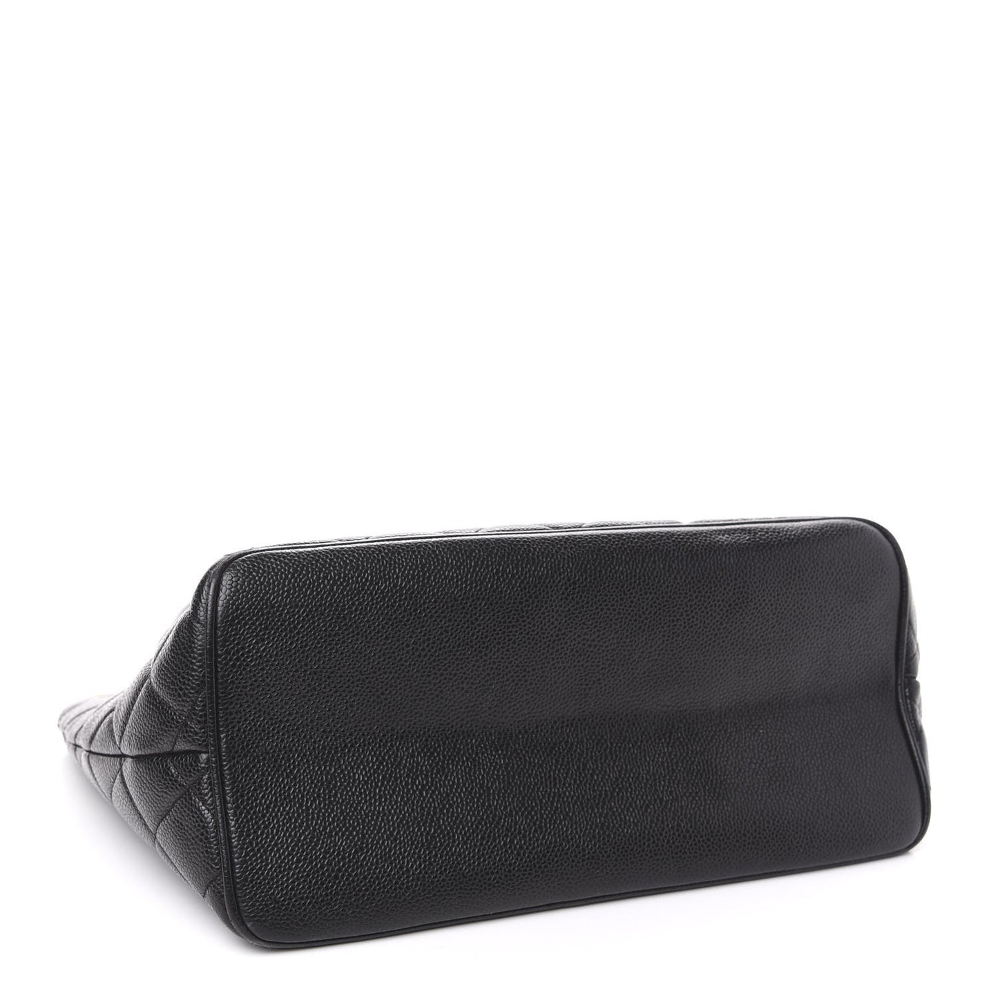 Caviar Quilted Medallion Tote Black