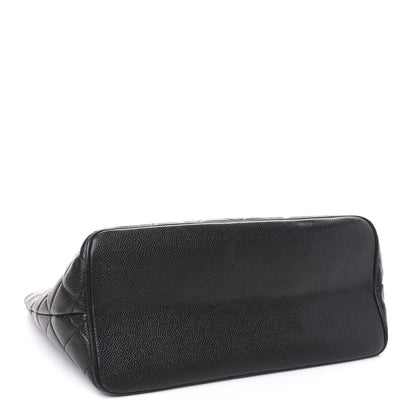Chanel Caviar Quilted Medallion Tote Black 4 of 11