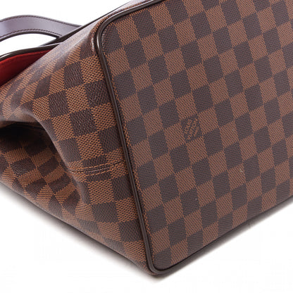 Louis Vuitton Damier Ebene Bergamo MM 5 of 8