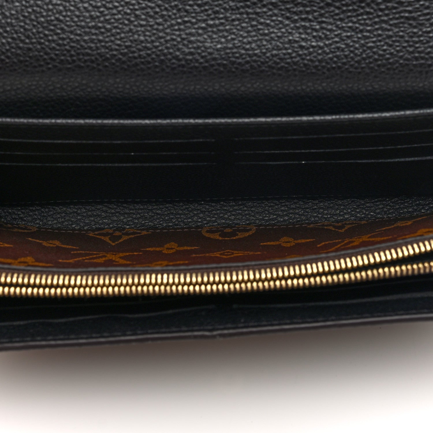 Louis Vuitton Monogram Venus Wallet Black 5 of 6