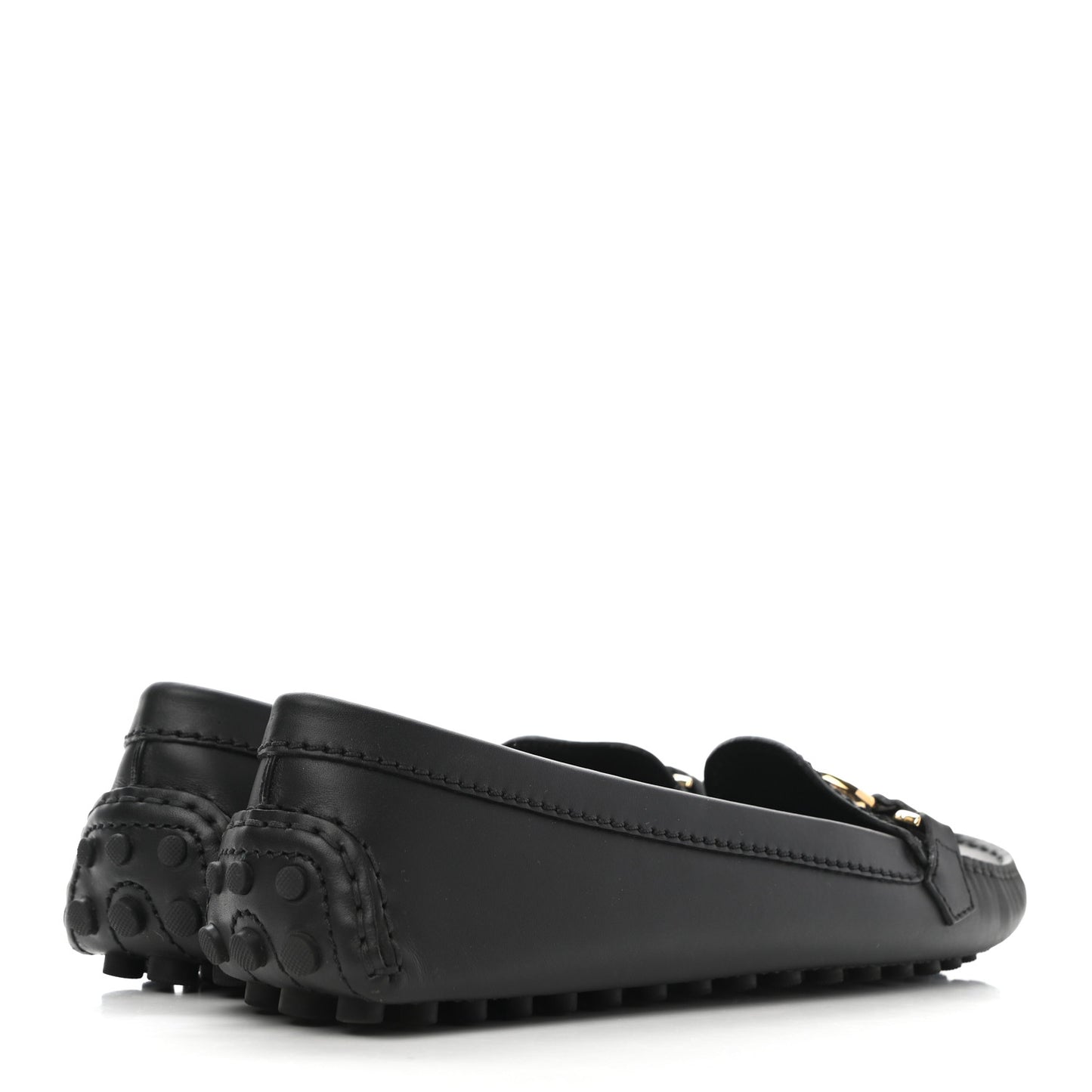 Calfskin Dauphine Loafers 37.5 Black