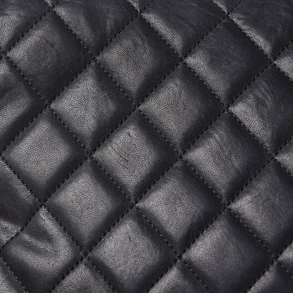 Chanel Lambskin Quilted Medium Leo Lion Flap Clutch Black 10 of 13