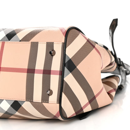 Burberry Nova Check Small Canterbury Tote Black 2 of 10