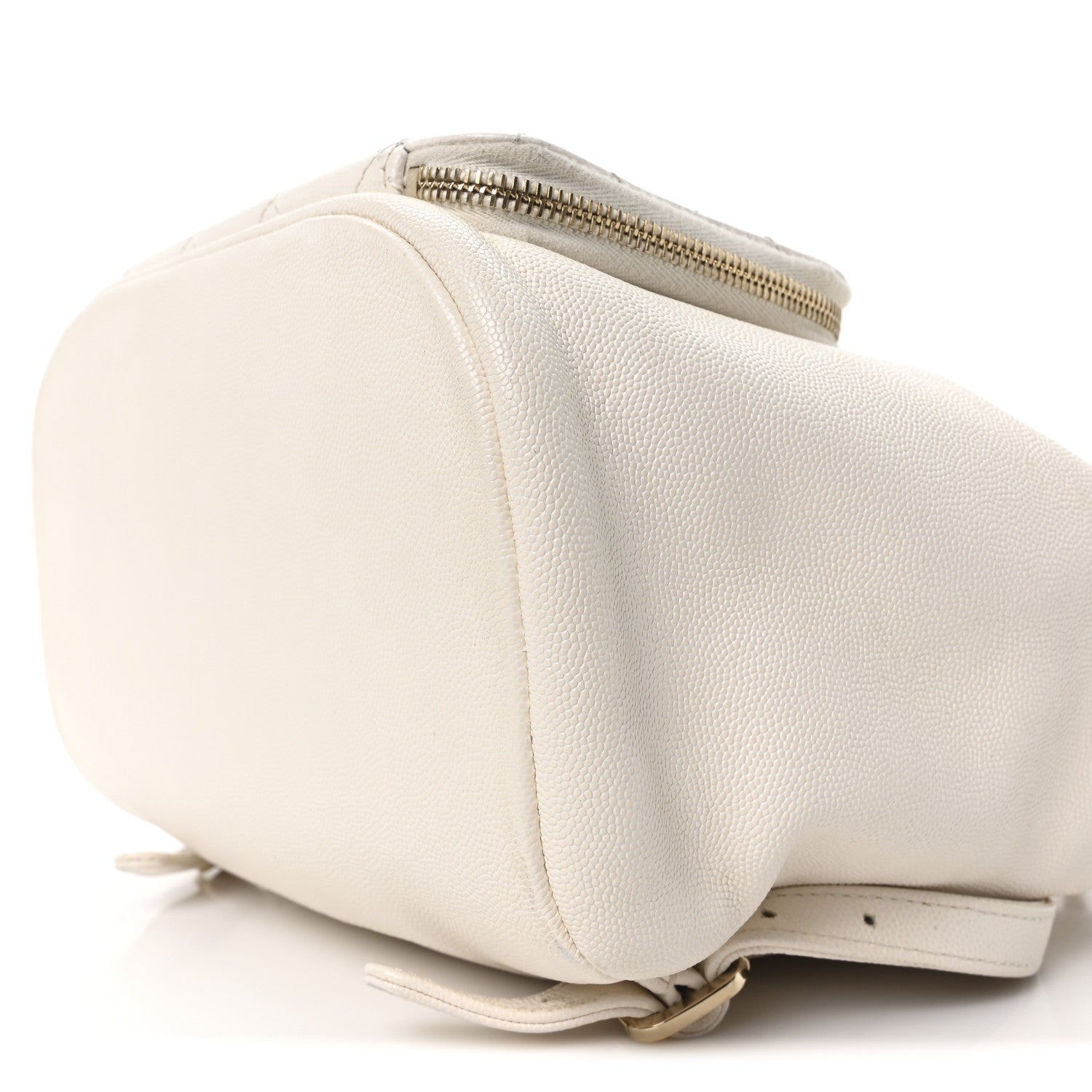 Chanel Caviar Quilted Business Affinity Backpack White 10 of 10