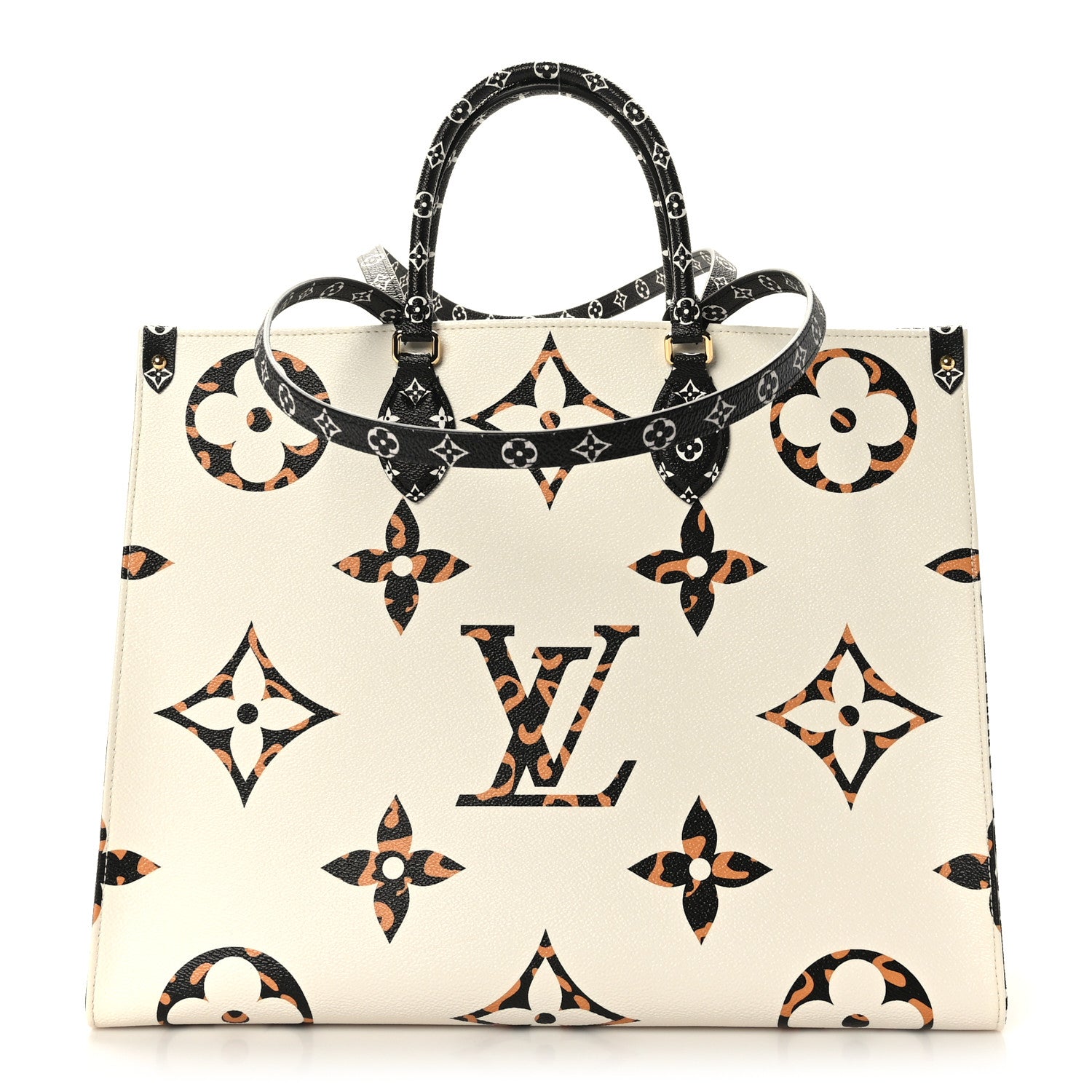 Louis Vuitton Monogram Giant Jungle Onthego GM Ivory 1 of 8