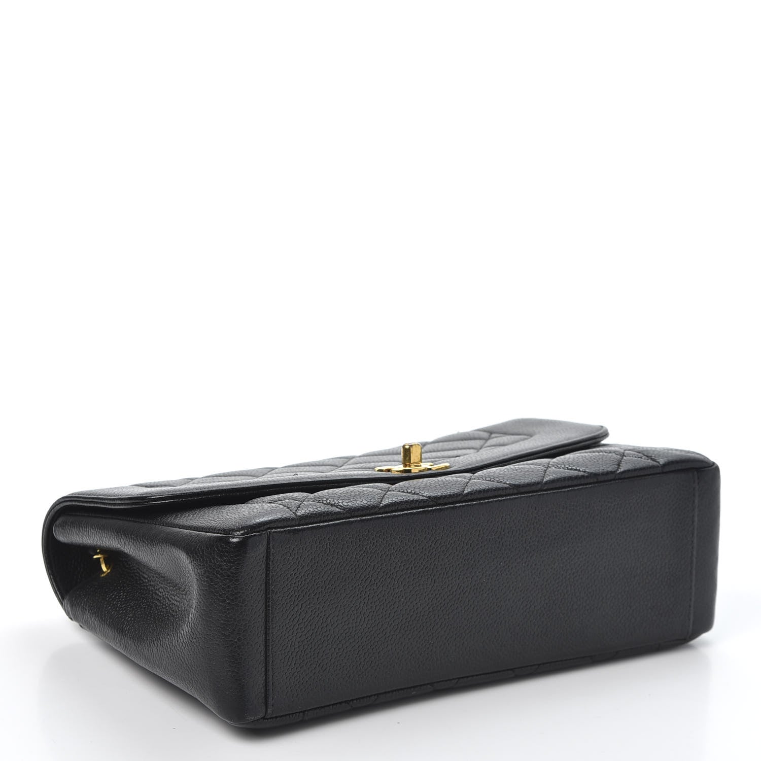 Chanel Caviar Quilted Medium Single Flap Black 3 of 12