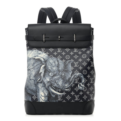 Louis Vuitton Savane Monogram Elephant Chapman Steamer Backpack Encre 1 of 17