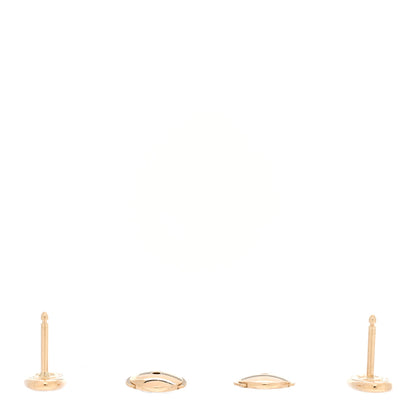 Hermes 18K Yellow Gold TPM Farandole Stud Earrings 3 of 5