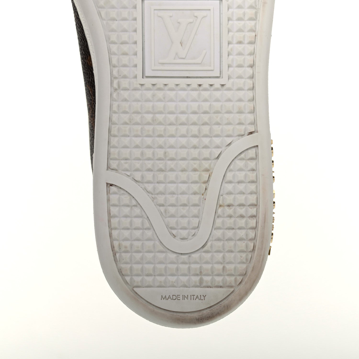 Louis Vuitton Patent Monogram Frontrow Sneakers 37 12 of 16