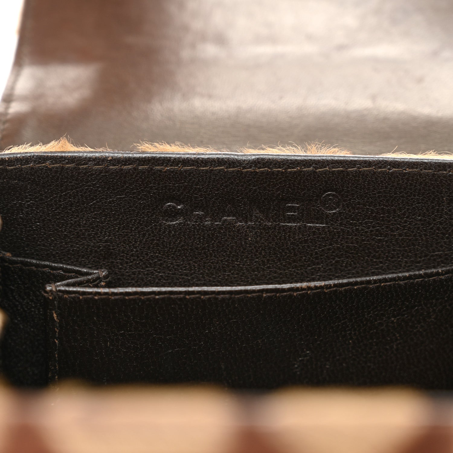 Chanel Pony Hair Reissue 2.55 Accordion Flap Brown 6 of 14