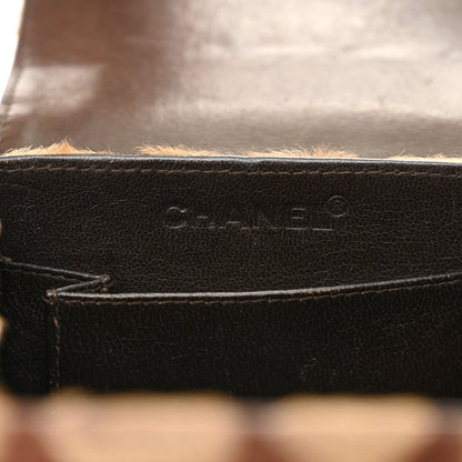 Chanel Pony Hair Reissue 2.55 Accordion Flap Brown 6 of 14