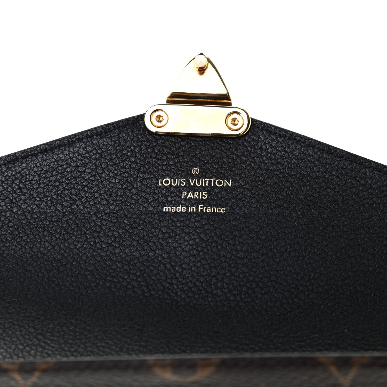 Louis Vuitton Monogram Pallas Wallet Black 6 of 7
