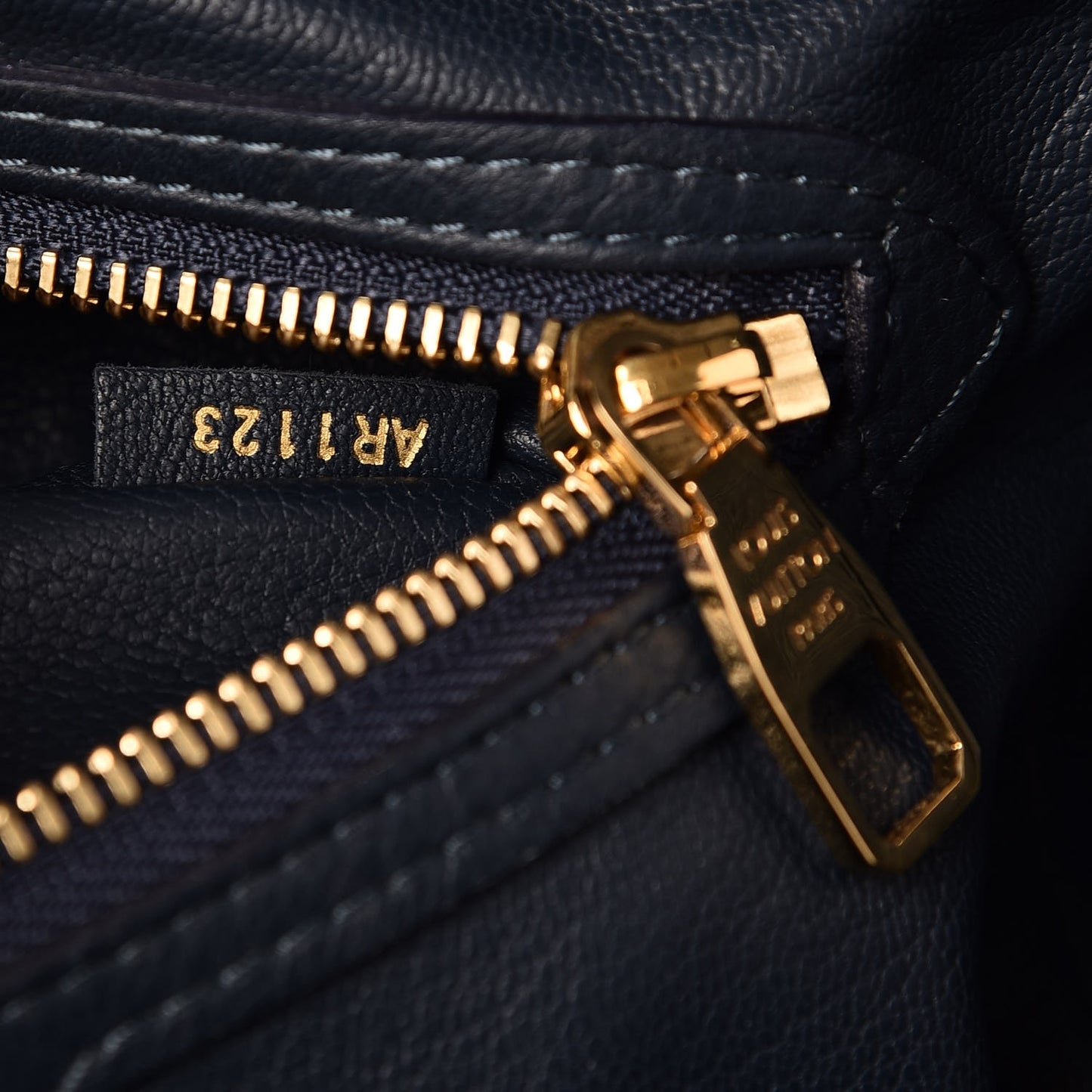 Ostrich Python Majestueux Tote MM Blue