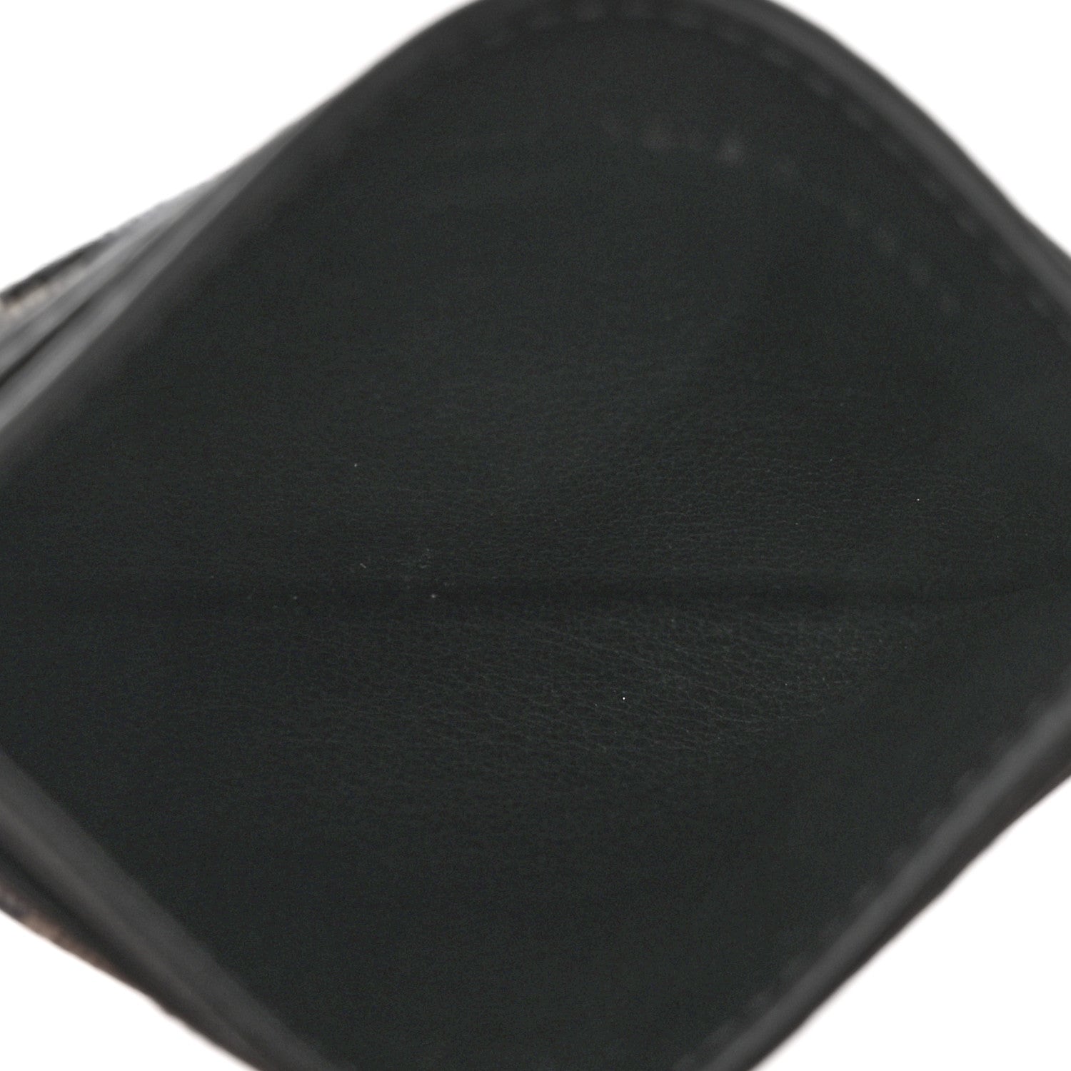 Christian Dior Grained Calfskin Oblique Card Holder Black 5 of 9