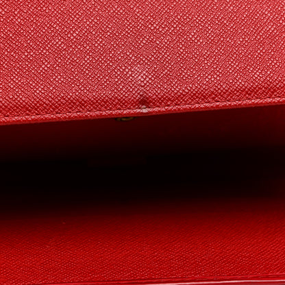 Louis Vuitton Epi Porte Tresor International Wallet Castillan Red 7 of 13