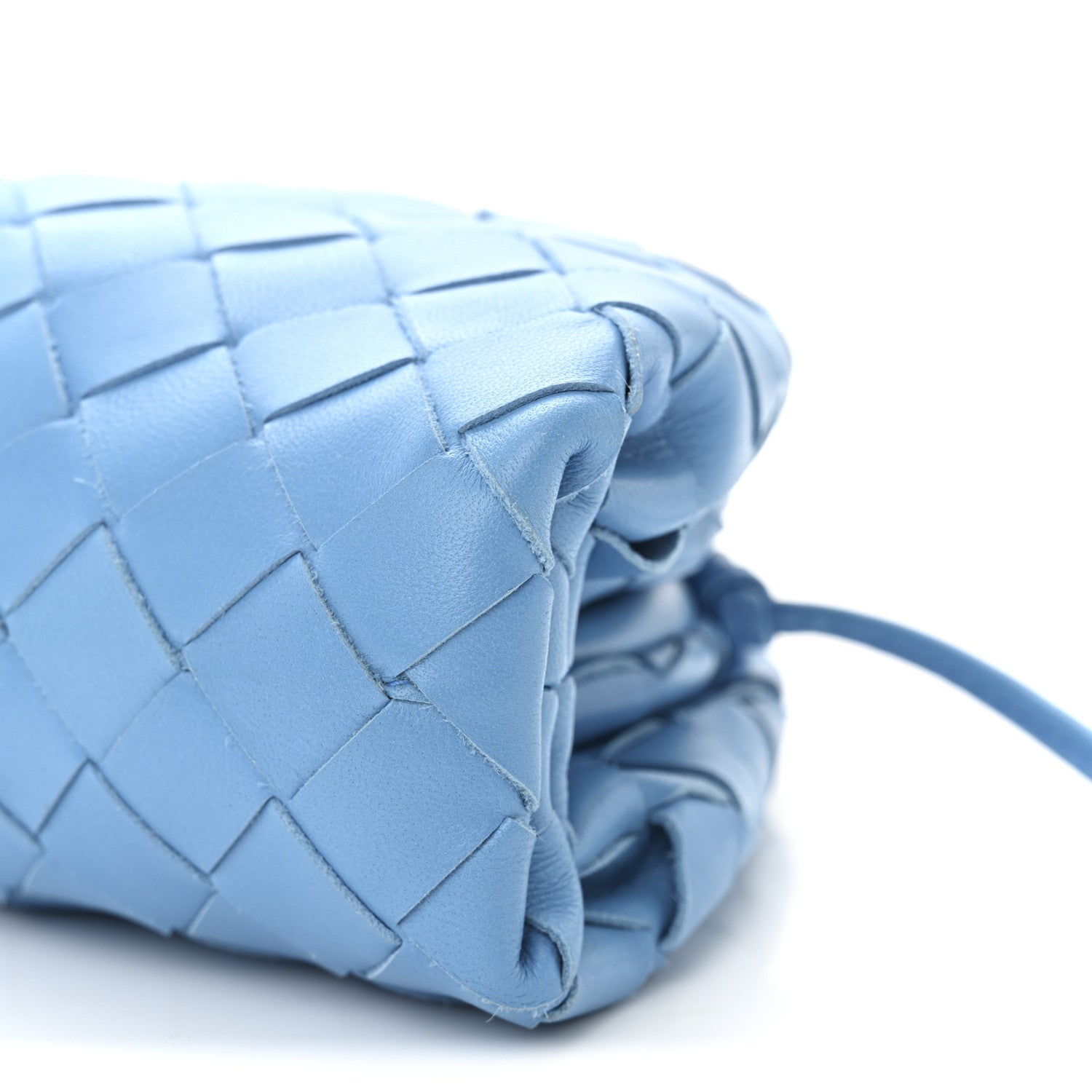 Bottega Veneta Nappa Intrecciato The Mini Pouch Swimming Pool 10 of 10