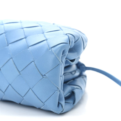 Bottega Veneta Nappa Intrecciato The Mini Pouch Swimming Pool 10 of 10