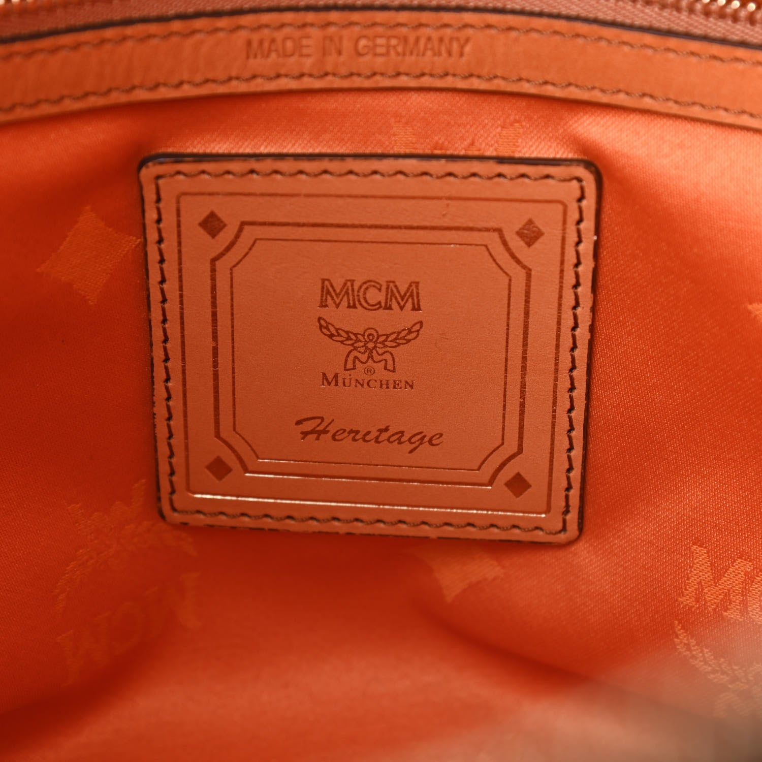 MCM Visetos Hobo Cognac 5 of 8