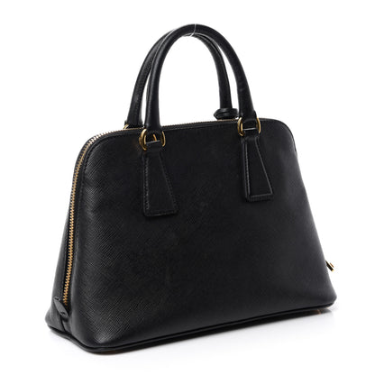 Prada Saffiano Lux Small Promenade Tote Black 3 of 11