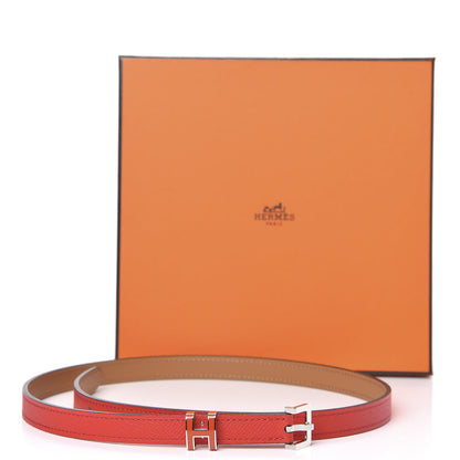 Hermes Epsom 15mm Pop H Belt 70 Rouge De Coeur 6 of 6