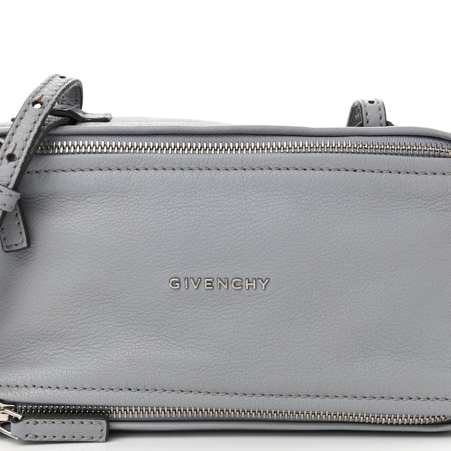 Sugar Goatskin Mini Pandora Grey Blue