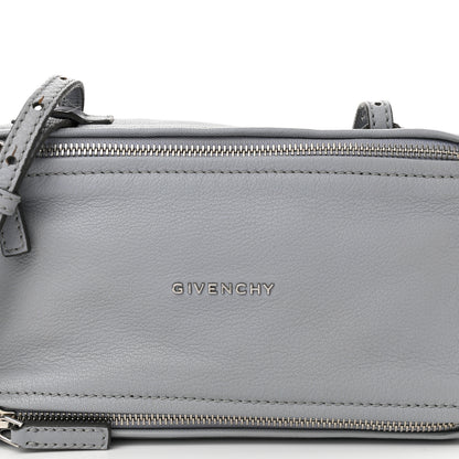 Givenchy Sugar Goatskin Mini Pandora Grey Blue 9 of 11