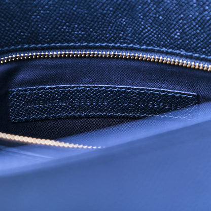 Balenciaga Grained Calfskin Ville Aj Tote Black 8 of 9