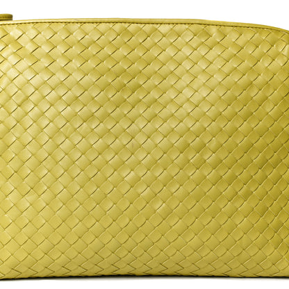 Bottega Veneta Nappa Intrecciato Pillow Crossbody Messenger Chartreuse 8 of 9