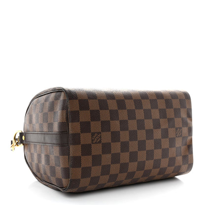 Louis Vuitton Damier Ebene Speedy Bandouliere 25 4 of 10