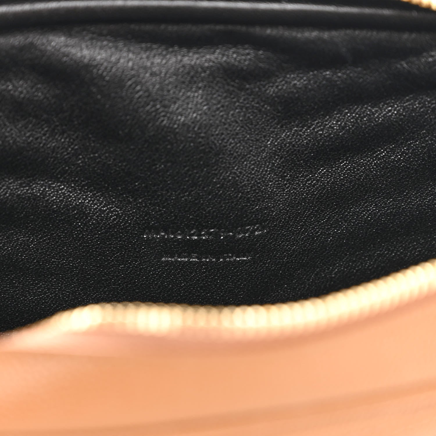 Saint Laurent Grain De Poudre Matelasse Monogram Mini Lou Camera Bag Dark Natural 7 of 9