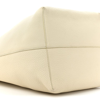 The Row Grained Calfskin Large N/S Park Tote Ivory 9 of 13