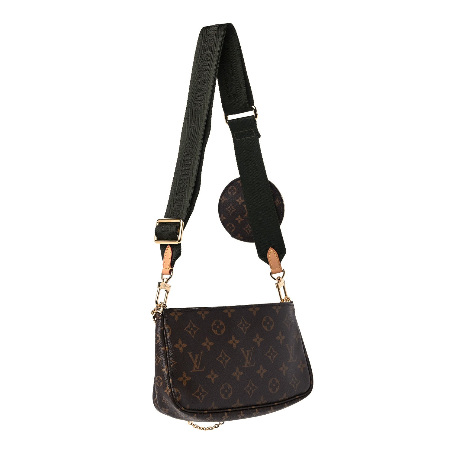 Louis Vuitton Monogram Multi Pochette Accessories Kaki 3 of 14