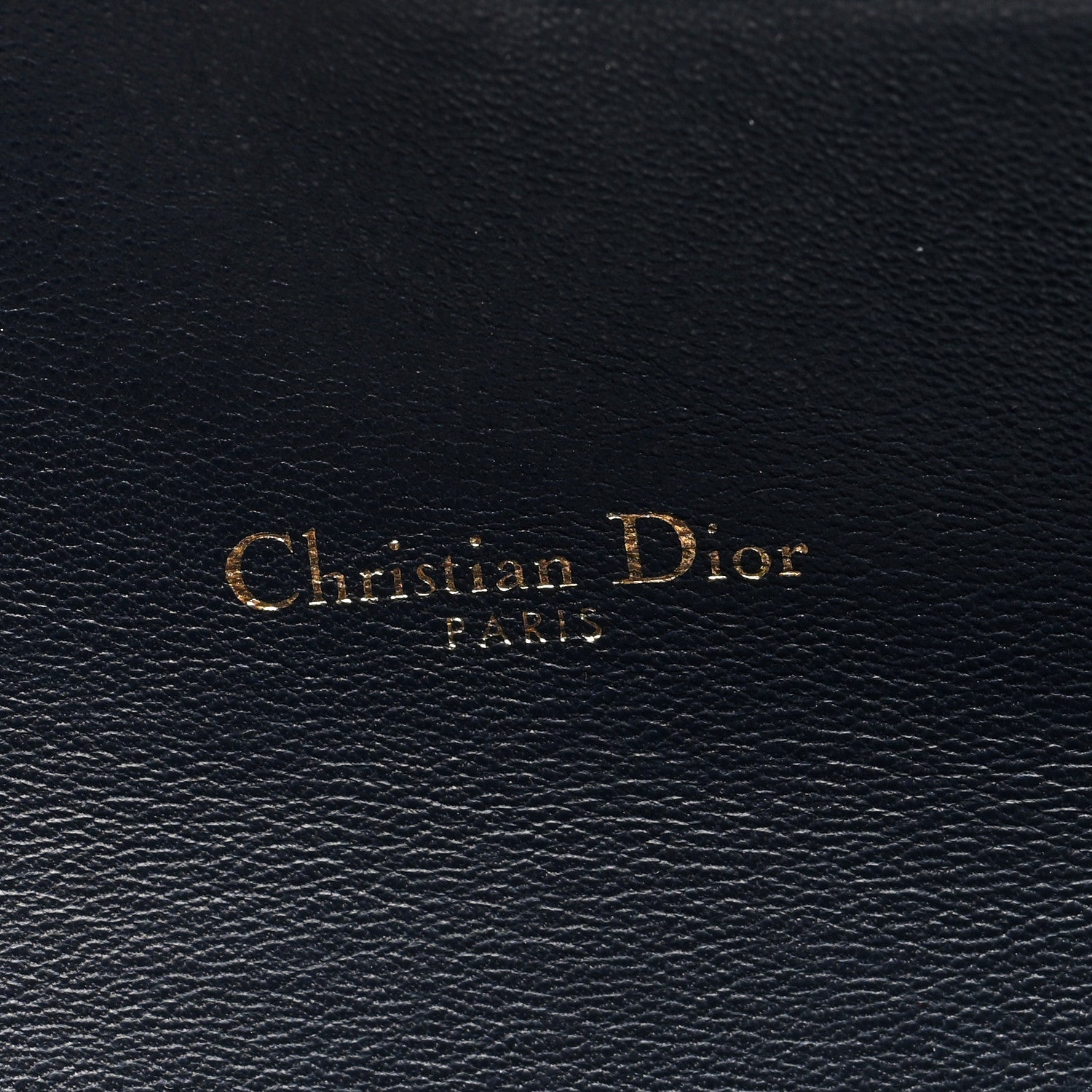 Christian Dior Oblique Saddle Chain Long Wallet Blue 7 of 11