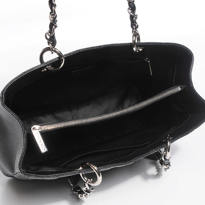 Chanel Caviar Quilted Grand Shopping Tote GST Black 5 of 7