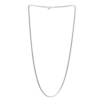 David Yurman Sterling Silver 14K Yellow Gold 3.6mm Box Chain Necklace 32" 3 of 4