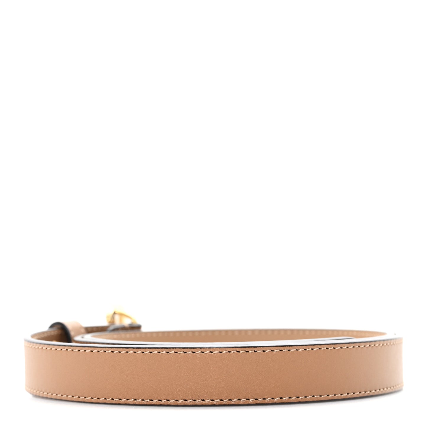 Moon Calfskin Double G 20mm Belt 85 34 Natural Tan