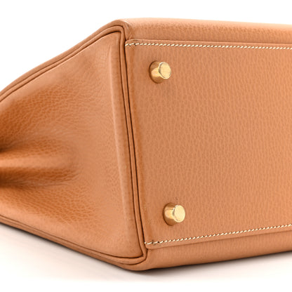 Hermes Ardenne Kelly Retourne 32 Naturelle 10 of 21