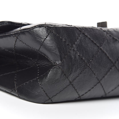 Chanel Aged Calfskin Quilted 2.55 Reissue 225 Flap Black 9 of 10