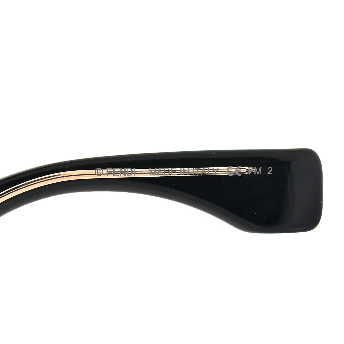 Acetate Cat Eye Sunglasses FF0435/S Black