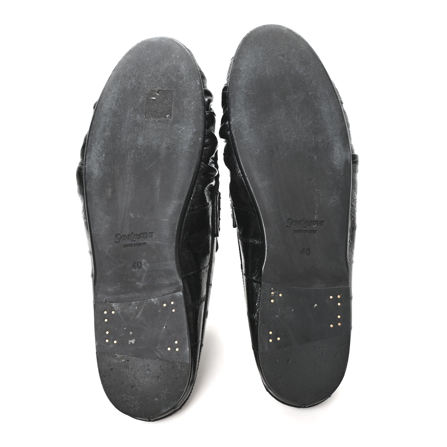 Radiance Calfskin Le Loafer Penny Slippers 40 Black