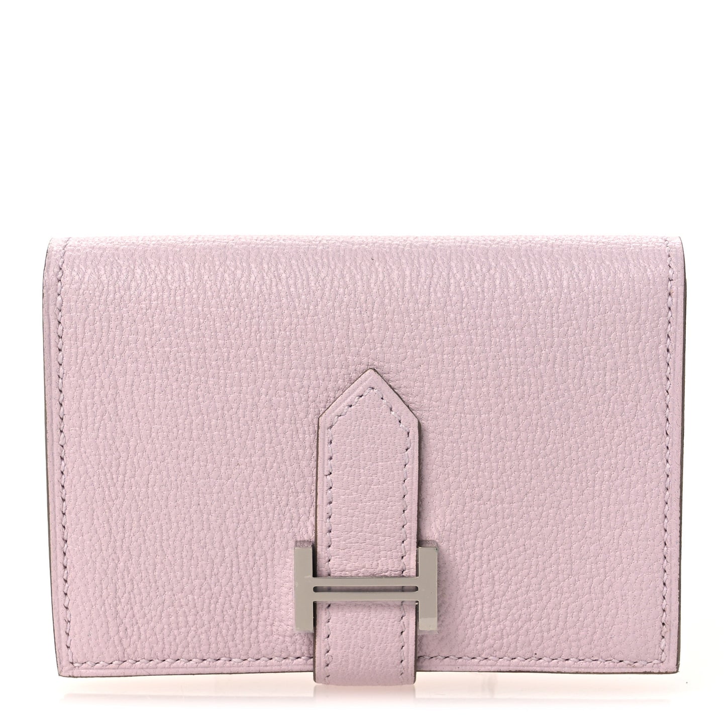 Chevre Mysore Bearn Card Holder Wallet Mauve Pale