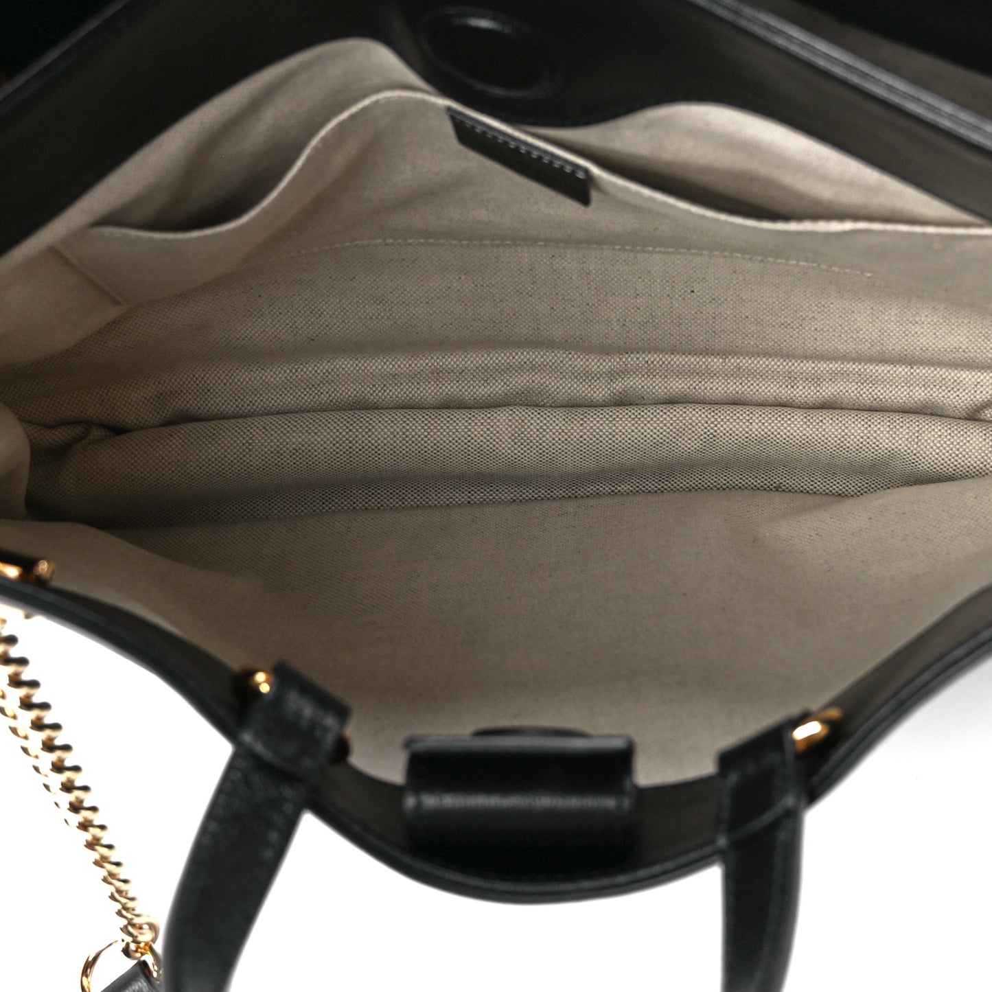 New Sakai Calfskin Lux Medium Horsebit 1955 Tote Bag Black