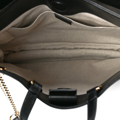 Gucci New Sakai Calfskin Lux Medium Horsebit 1955 Tote Bag Black 7 of 14