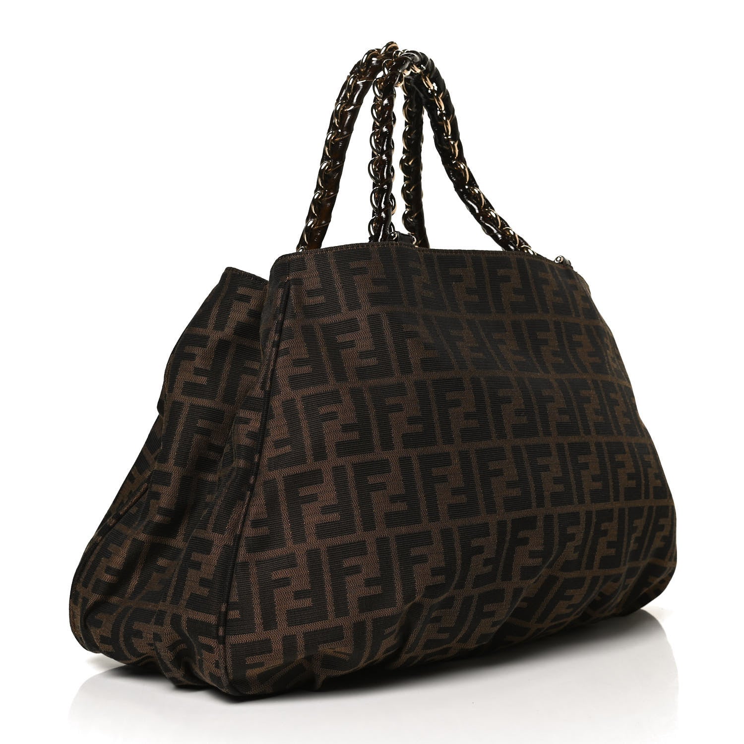 Fendi Zucca Mia Tote Tobacco 3 of 13