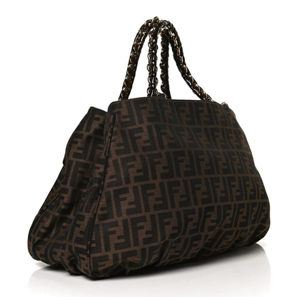 Fendi Zucca Mia Tote Tobacco 3 of 13