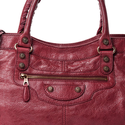 Balenciaga Agneau Giant 12 Rose Gold Hardware Part Time Cassis 10 of 10